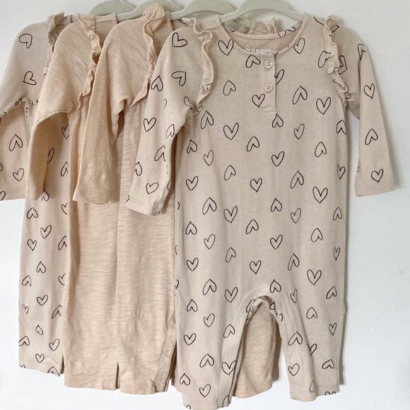 Baby Girl Neutral Romper Bundle 3-6M - Picture 1 of 9